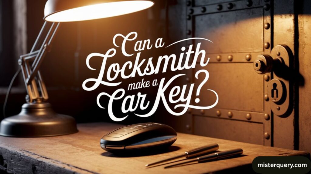 Can a Locksmith Make or Replace Any Car Key?