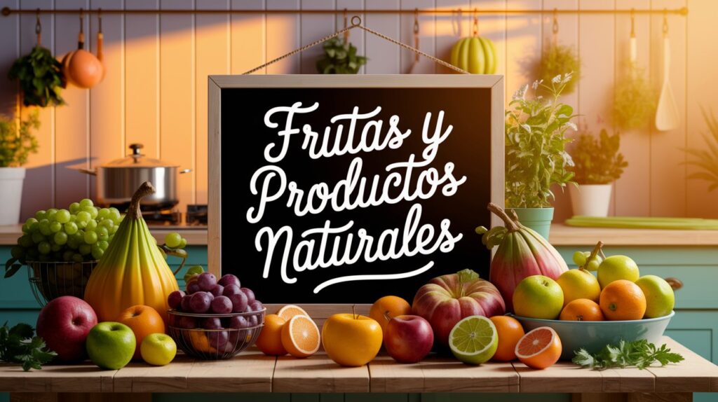 Frutas y productos naturales