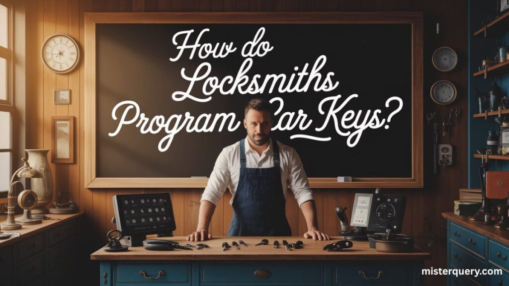 How Do Locksmiths Program Car Keys?
