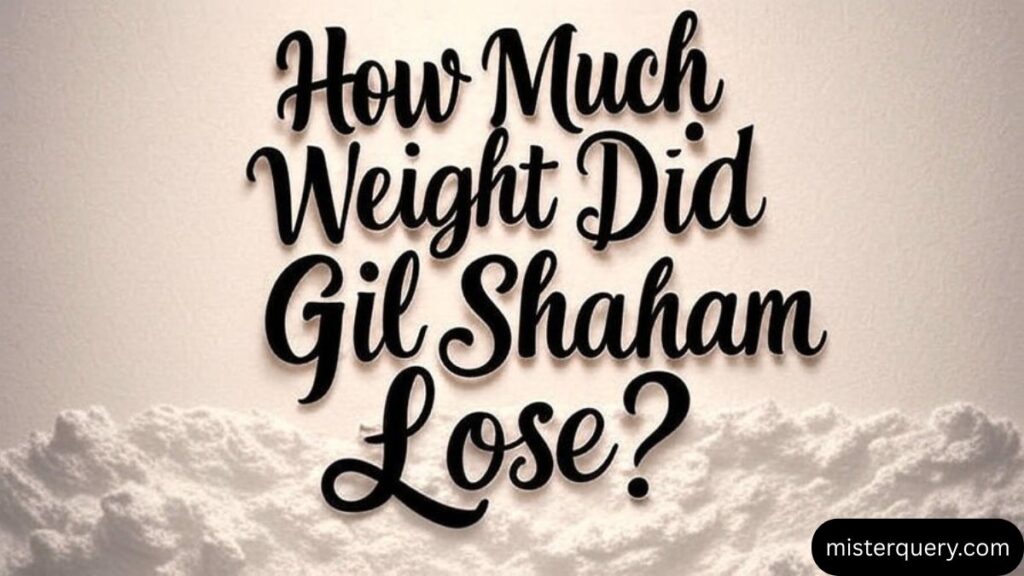 How Much Weight Did Gil Shaham Lose?
