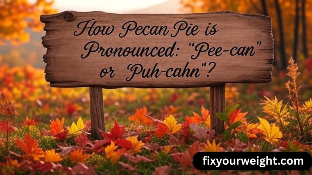 How Pecan Pie is Pronounced: “Pee-can” or “Puh-cahn”?