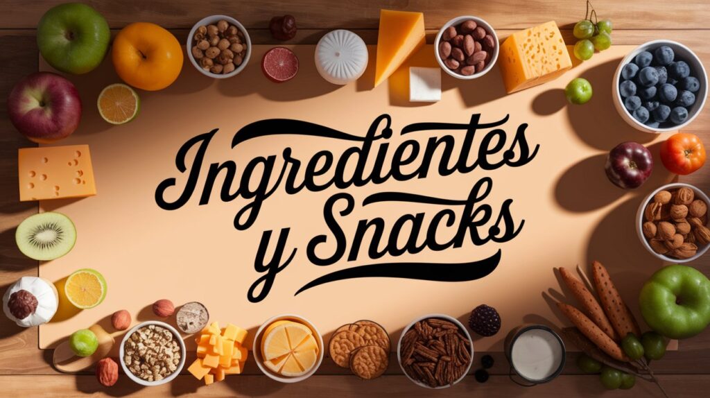 Ingredientes y snacks