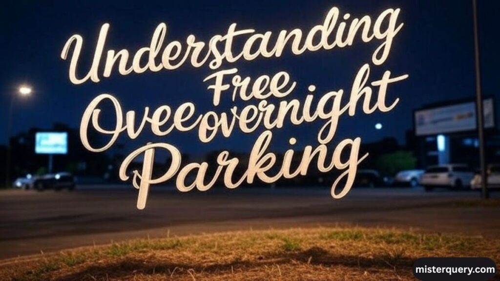 Understanding Free Overnight Parking