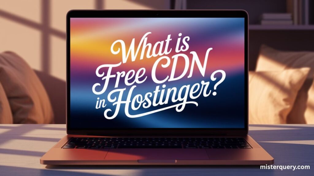 How does Hostinger’s free CDN work?