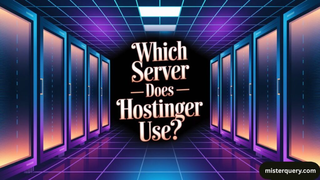 Which Server Does Hostinger Use: Hostinger Server Technology