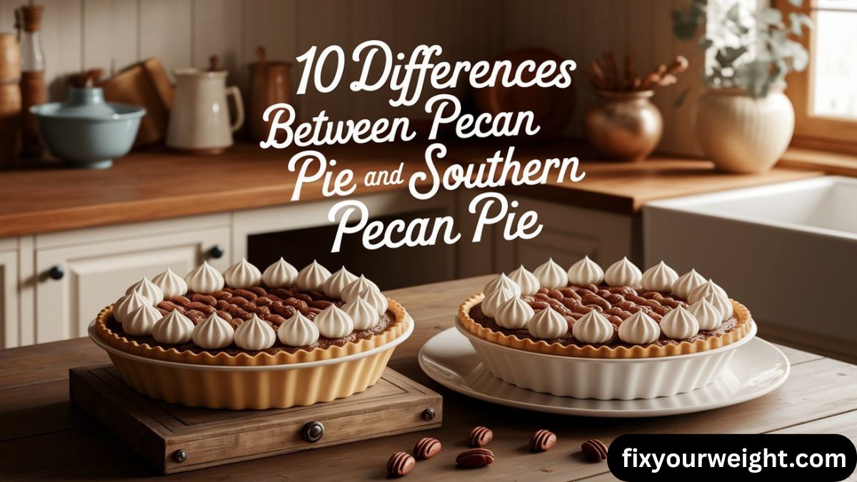 10 Differences Between Pecan Pie and Southern Pecan Pie