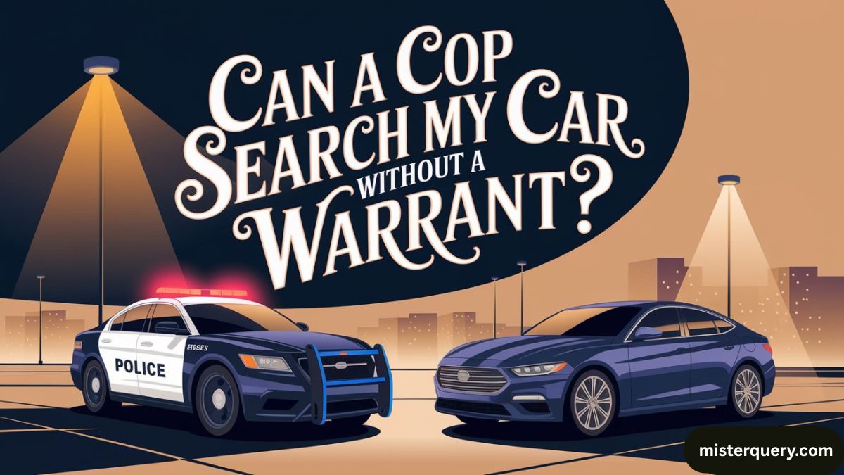 Can a Cop Search My Car Without a Warrant?