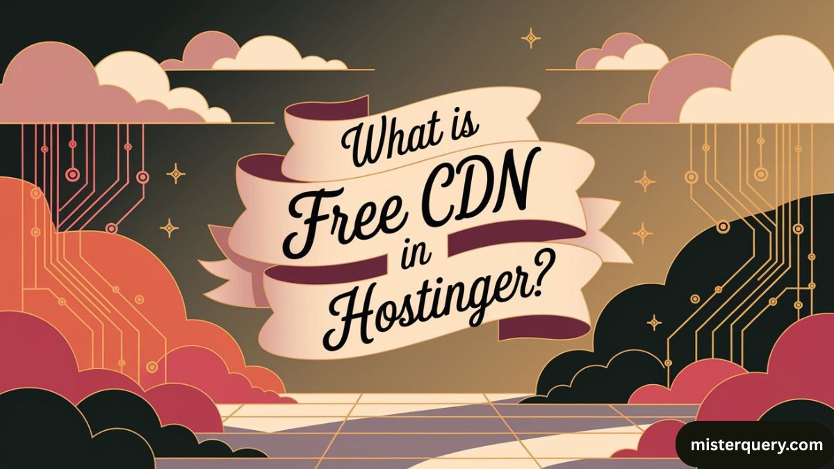 What is Free CDN in Hostinger?